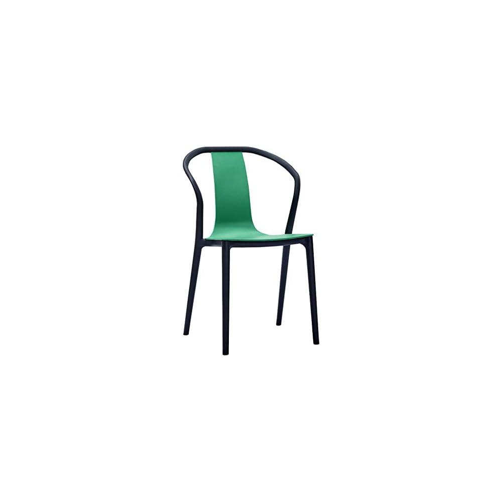 Modern Minimalist American Backrest Armrest Chair Nordic Domestic Creative Backrest Armrest Chair Green