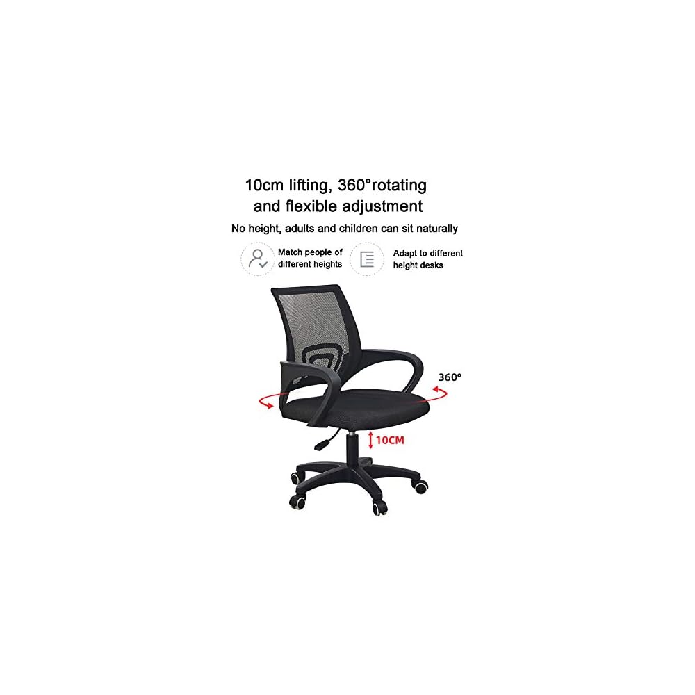 Office Chair Gaming Chair Computer Chair Mesh Ergonomic Desk Chair,Executive Computer Chair with Lumbar Support Armrest,Adjustable Task Swivel Chair Comfortable Home Office Chair for Ba